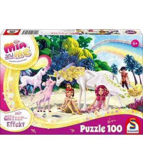 Mia a ja - Mia i Ja: Puzzle so 100 El Brocade. puzzle