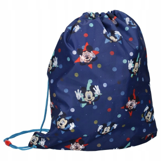 Minnie Mouse - Mickey Mouse - modrý vrece pre topánky, gymnastika