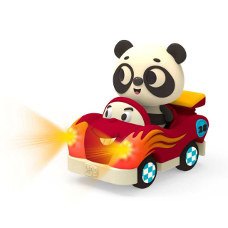 BING A PRIATELIA - Mäkké zmyslové auto - Panda pretekár