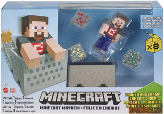 MINECRAFT  - Minercart. Chaos