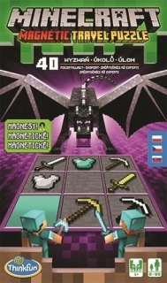 MINECRAFT - Minecraft: Magnetické cestovanie Puzzle RavensBurger