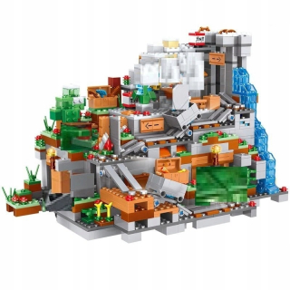 MINECRAFT - Minecraft Myworld Mountain Cave Big Set