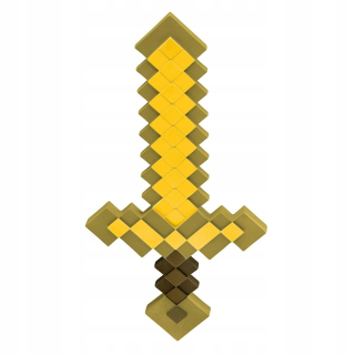 MINECRAFT  - MinEcraft Golden Sword penové výrobky