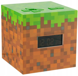 MINECRAFT  - Minecraft Budík a nočné lampy v jednom hodinách