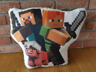 MINECRAFT  - Minecraft vankúš Montáž Mascot