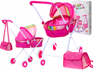 STEFFI bábika - Mini Fun Wheel Trolley Plus Bag