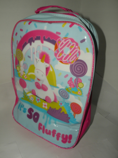 Mimoni - Minions Unicorn Fluffy Suitcase na kolesách