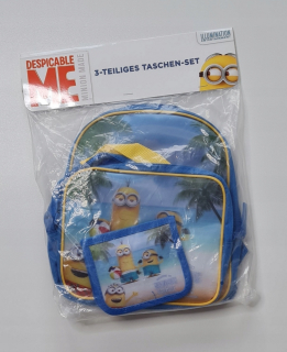 Detský batoh - Minions Bathpack Preschooler Hologram Hologram Set 3IN1