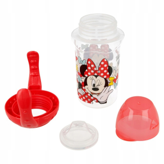 Minnie Mouse - Minnie Mouse - fľaša s silikónovým náustkom 330
