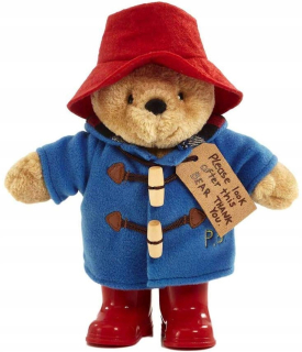 Pokémoni - Teddy Bear Paddington Bear Plush hračka, modrá, 24 cm