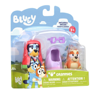 Bluey a Bingo Grannies Playset: Articulated 2.5