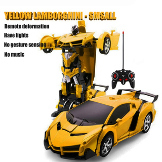 TRANSFORMERS - Modifikácia vozidla LED LIGHT RC ROBOT