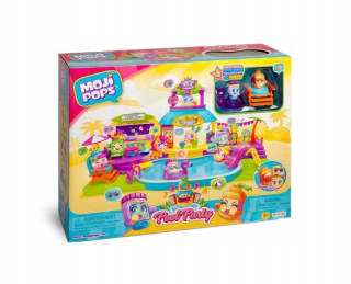 MojiPops Pool Party pri bazéne figúrky
