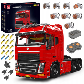 Formy kráľ Technic FH16 Model vzduchového traktora Stavebné kocky Hračky