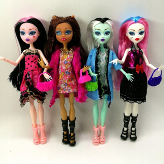 Monster High Bábiky - Monster High: Ingroves Pravidlo Dolls 4 ks