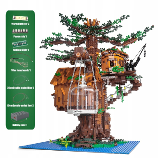 MINECRAFT - Mold kráľ Minecraft Ideas LED Strom