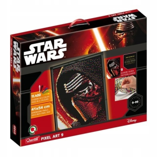 STAR WARS - Mosaic Pixel 9 Star Wars Kylo Ren 11,400 prvkov