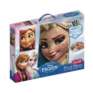 Elsa Frozen - Mosaic Pixel Phord of Ice - Quercatti