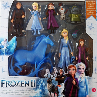 Mražená súprava 9 fógík torta mrazená elsa olaf