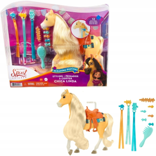 Spirit koník Mustang  - Mustang Chica Linda 20cm Styling GXF71 WB3