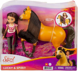 Spirit koník Mustang - Mustang Spirit Horse Rumak Spirit Doll Lucky