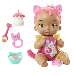 Bábika My Garden Baby - Moje záhradné dieťa moja prvá bábika mačiatko HHP29