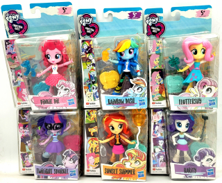 My Little Pony Equestrii bábiky postavy 6ks