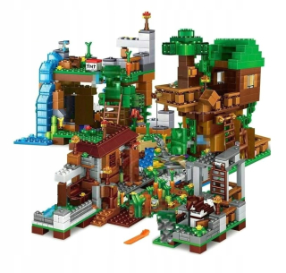 MINECRAFT - Myworld Minecraft Dom na strome 21125 1208 Podložky