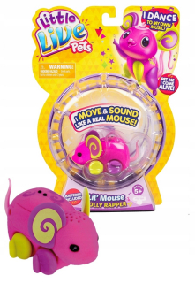Littlest Pet Shop - Myši s3 malé živé domáce zvieratá cobi