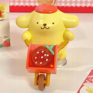 Módne figuríny Pompompurin Manor Jahodové dekoratívne ozdoby B476-210