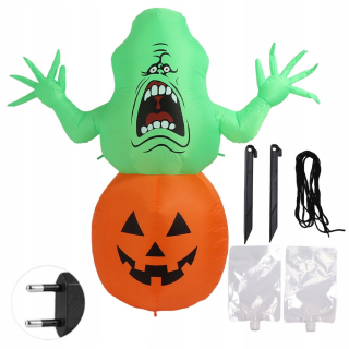 Nafukovacie halloweenské dekorácie so svietidlami