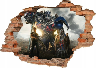 TRANSFORMERS - Transformátory nástenných nálepiek