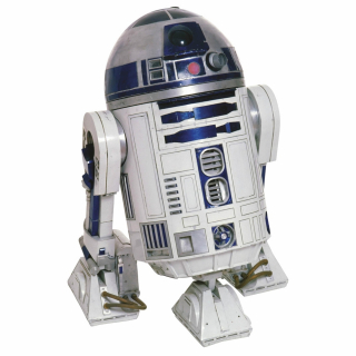STAR WARS - Star Wars R2D2 Nálepky 100x64cm