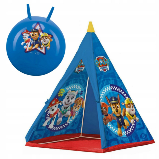 PAW Patrol - PSI PATROL STANE TIPI COCTAGE + JUMPING BALL