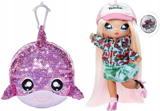 Na! Na! Na! Surprise Bábika - Nanana Doll Krysta Splash a Dolphin Confetti