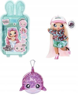 Na! Na! Na! Surprise Bábika - Nanana prekvapenie 2IN1 POM DOLLY KRYSTA A DOLPHIN