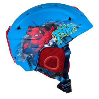 SPIDERMAN - Ski prilba spiderman pre modrý chlapec