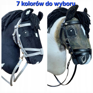 NASTAVITEĽNÁ ANGLICKÁ UZDA PRE HOBBY KOŇA -A4 ALEBO A3 -7 FARIEB!
