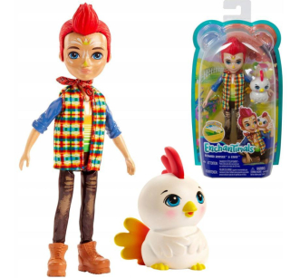 ENCHANTIMALS - Nchntimals Doll Rooster Redward Rooster Cluck