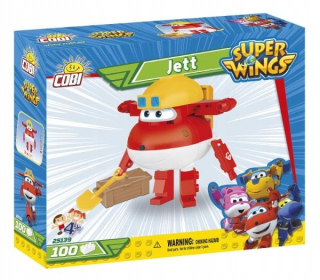 SUPER WINGS - ND17_CB-25139 Cobi 25139 Super Krídla Jett Contrackl