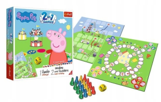 Pepa Pig - ND17_GR-8933 Čínske / hady a rebríky hra 2in1