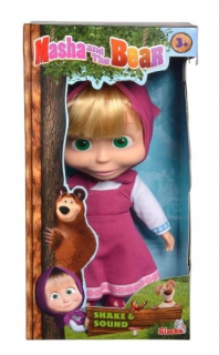 ND17_LA-9756 Máša a medveď Smiechovú bábiku 30 cm Simba
