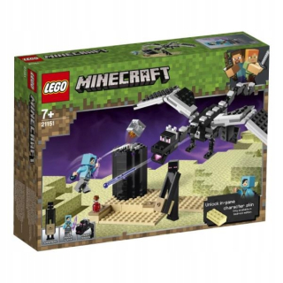 MINECRAFT  - ND17_LG-21151 LEGO 21151 MINECRAFT Boj na hranici