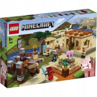 MINECRAFT  - ND17_LG-21160 LEGO 21160 MINECRAFT Priemerná invázia