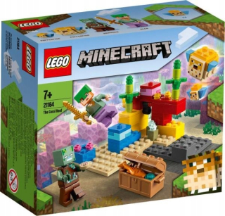 MINECRAFT  - ND17_LG-21164 LEGO 21164 Minecraft Coral Reef P
