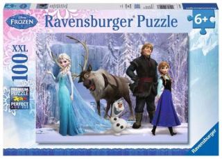Elsa Frozen - ND17_PU-4134 Puzzle 100el XXL Land of ICE 105168 R