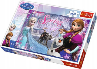 Elsa Frozen - ND17_PU-5905 Puzzle 260el Láska v krajine Ice FR