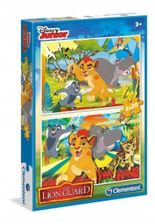 Leví kráľ - ND17_PU-6589 Clementoni Puzzle 2x20el King Lion 070