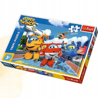 SUPER WINGS - ND17_PU-7602 Puzzle 24-MAXI Merry Lines 14252