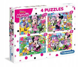 Minnie Mouse - ND17_PU-8046 Clementoni Puzzle 2x20 + 2x60el Minnie